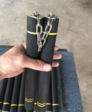 CÔN NHỊ KHÚC INOX BỌC XỐP